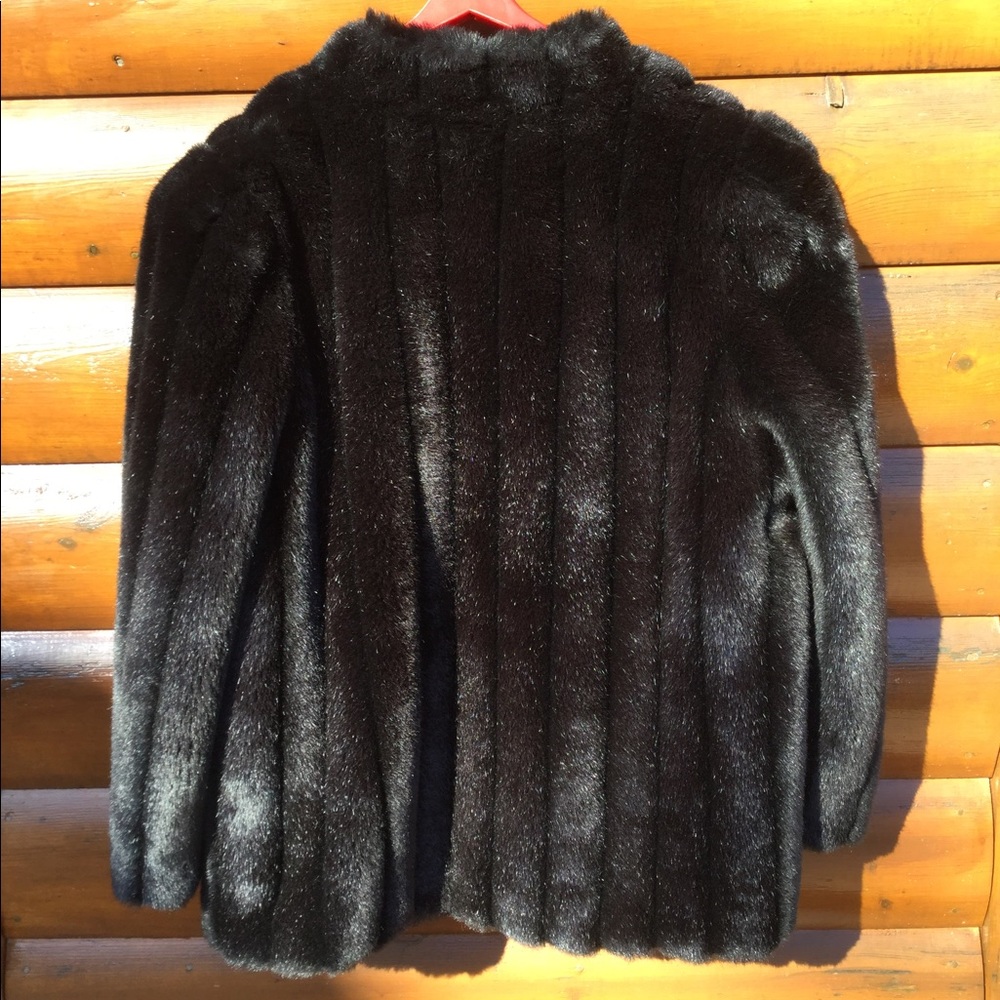 🦦  FUR SHAWL SABLE Vintage BEAUTY FITS XL-2X IMO - Picture 4 of 12